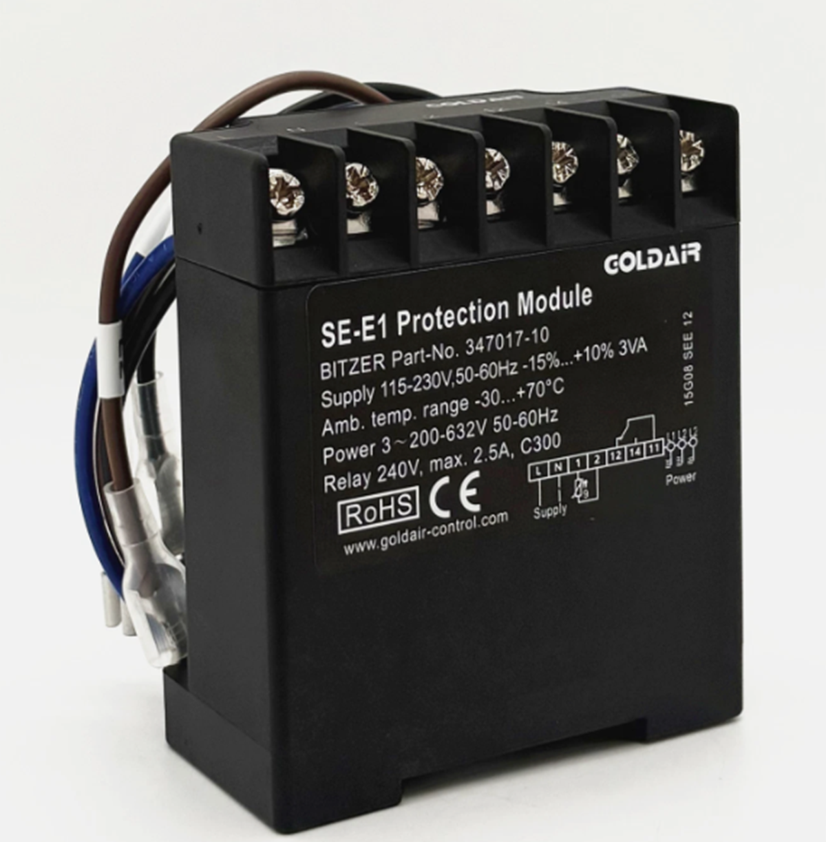 One Brand New Compressor Protection Module for Bitzer Se-E1 347017-10 ...