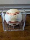 Barry Bonds SIGNED Baseball Auto Inscribed 25 Authenticated Rawlings MLB