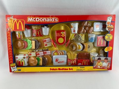McDonald's Deluxe Mealtime Set 50 Pieces RARE Collectors 2001 for