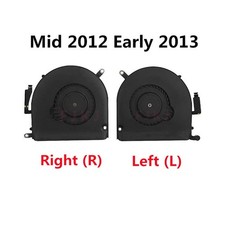 Original CPU Cooling Fan For Macbook Pro Retina 15" A1398 Late 2012 Early 2013