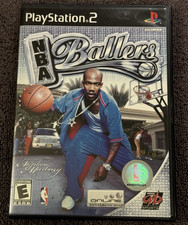 Midway NBA Ballers Basketball Sports Manual Multiplayer Online PS2 NTSC-U/C E