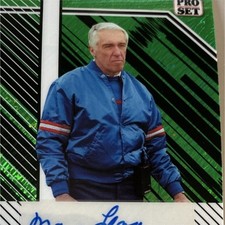 Leaf 2024 Pro Set Marv Levy Autograph Serial Numbered PSA-ML1 Football Card 2/7 