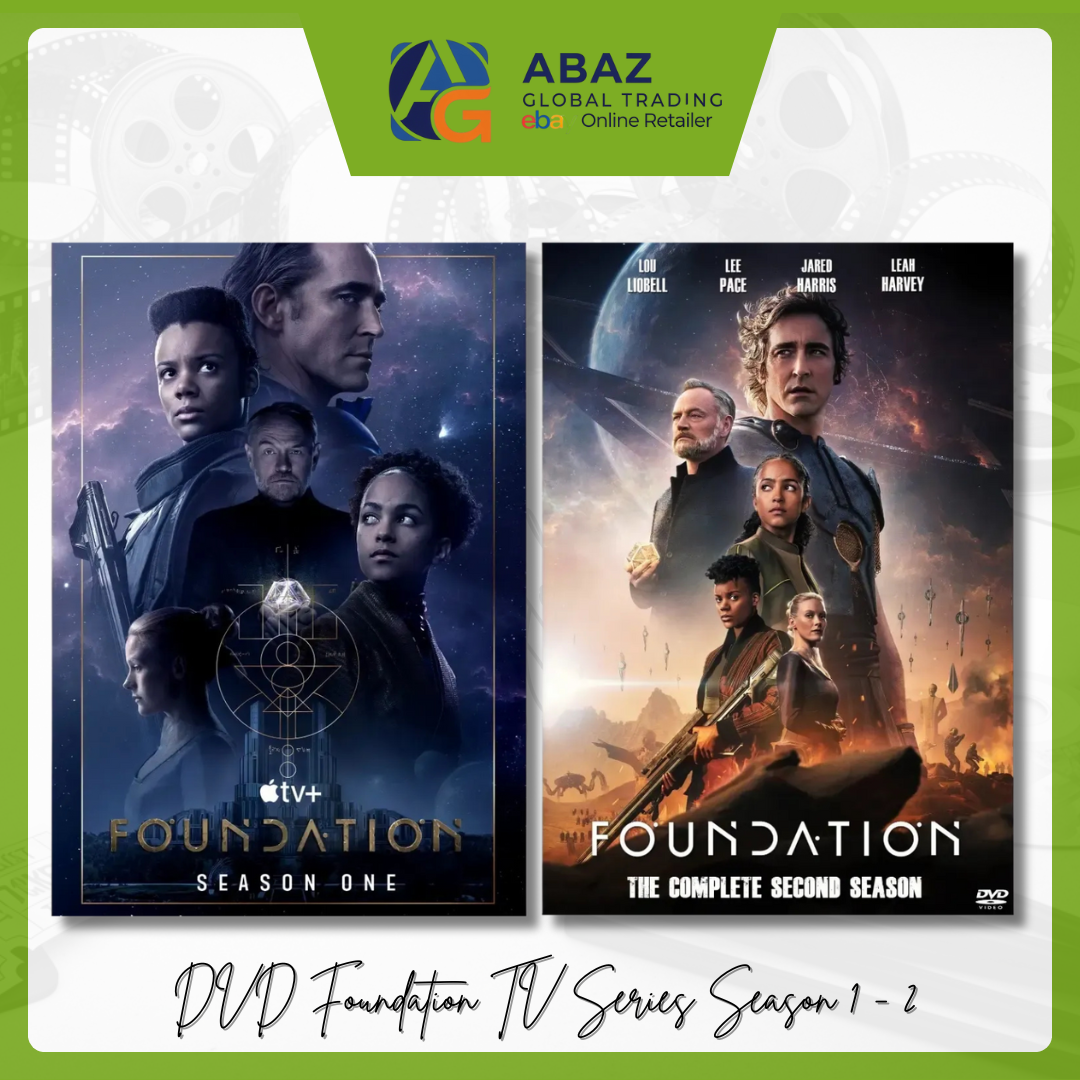 Foundation TV Series Season 1–2 – Custom DVD Set Season or Full
