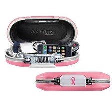 MasterLock 5900DPNK Lightweight Portable Pink Personal Safe Waterproof NEW BX