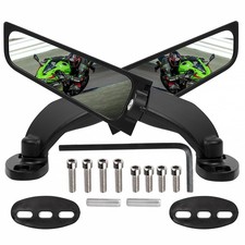 Motorcycle Mirrors Rearview Stealth Mirrors for 2025 Ninja 500 400 650 30