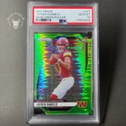 2024 Panini Prizm - Jayden Daniels #347 Neon Green Pulsar Prizm (RC) PSA 10 GEM