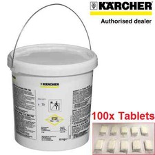 100 GENUINE KARCHER RM760 CLEANING TABLETS FOR PUZZI 100 200 10/1 10/2 8/1 30/4