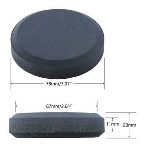 240/400#Household Whetstone Round Axe Sharpening Stone Hand Dual Grit Tool - Picture 2 of 7