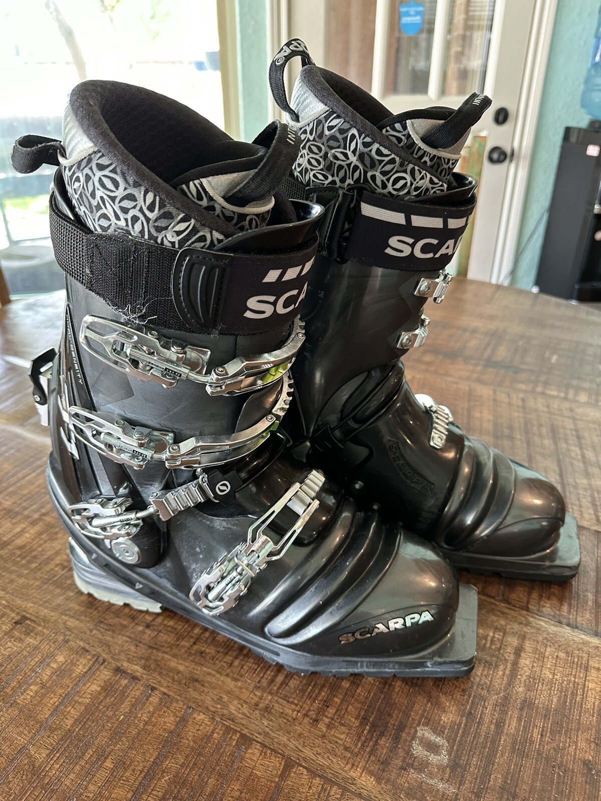 Scarpa T1 Telemark 4Buckle Boots, Shell Size 11 13, Lightly used eBay