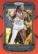 2023 Panini Prizm WNBA Red #/199 NO. 56 Michaela Onyenwere - Phoenix Mercury