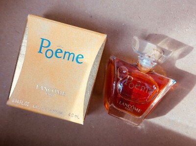 Poeme Lancome Paris 4ml EdP Original Sammler Miniatur nie genutzt mit OVP Box