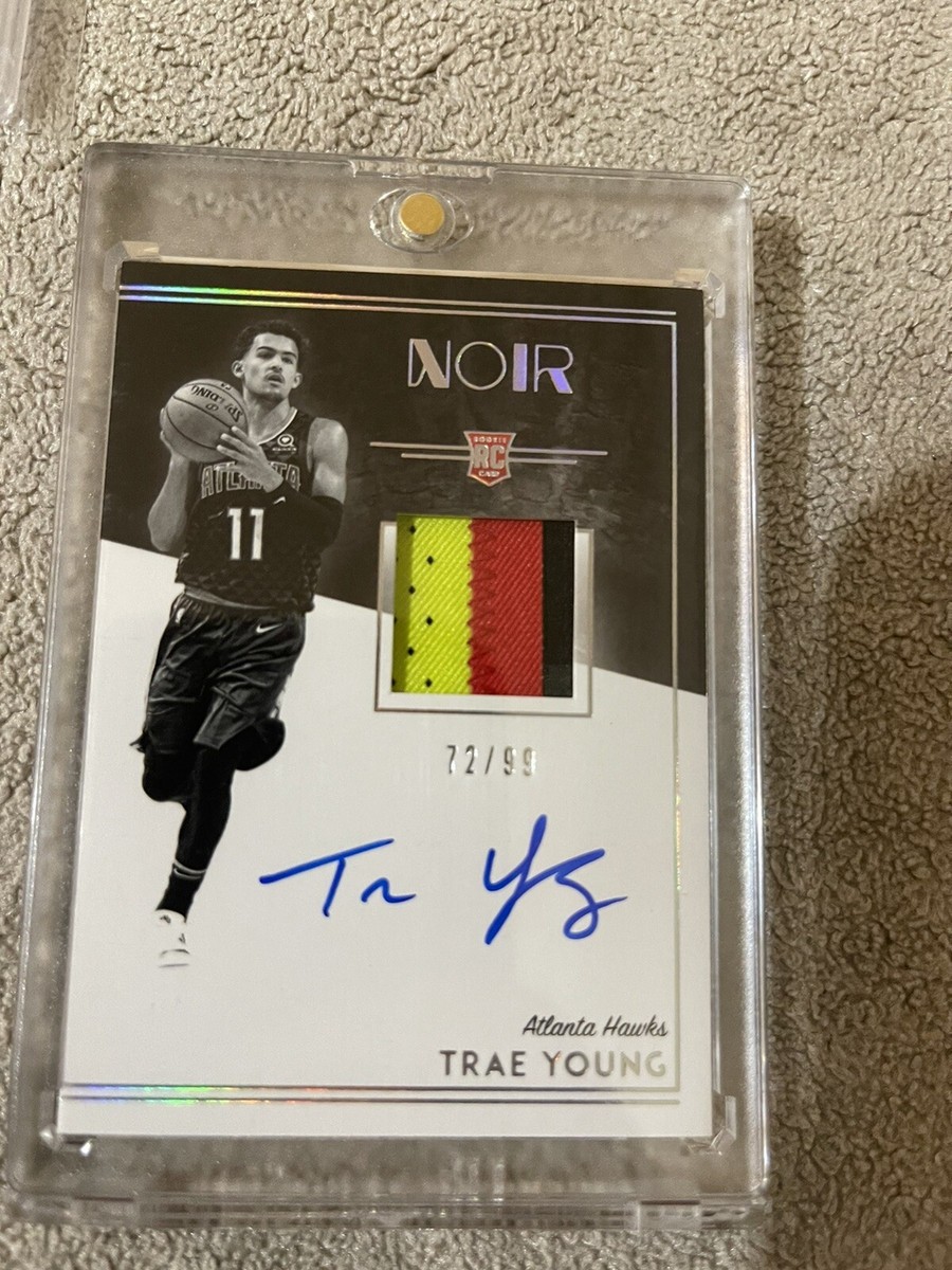 その他 2018-19 Panini Noir Trae Young RC Auto 2018-19 Trae Young