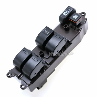 New Master Power Window Switch Control Left Driver Side For Toyota Sienna Camry