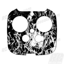 DJI Inspire Drone Wrap RC Quadcopter Decal Custom Skin Controller White Flames