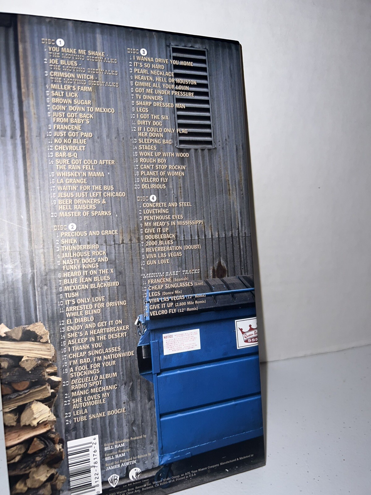 ZZ Top Chrome, Smoke and BBQ Box Set, Remastered 81227817626 eBay