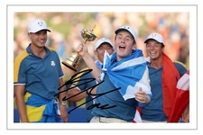 Bob MacIntyre Europe 2023 Ryder Cup Signed Pre Print 6x4 PHOTO Gift GOLF