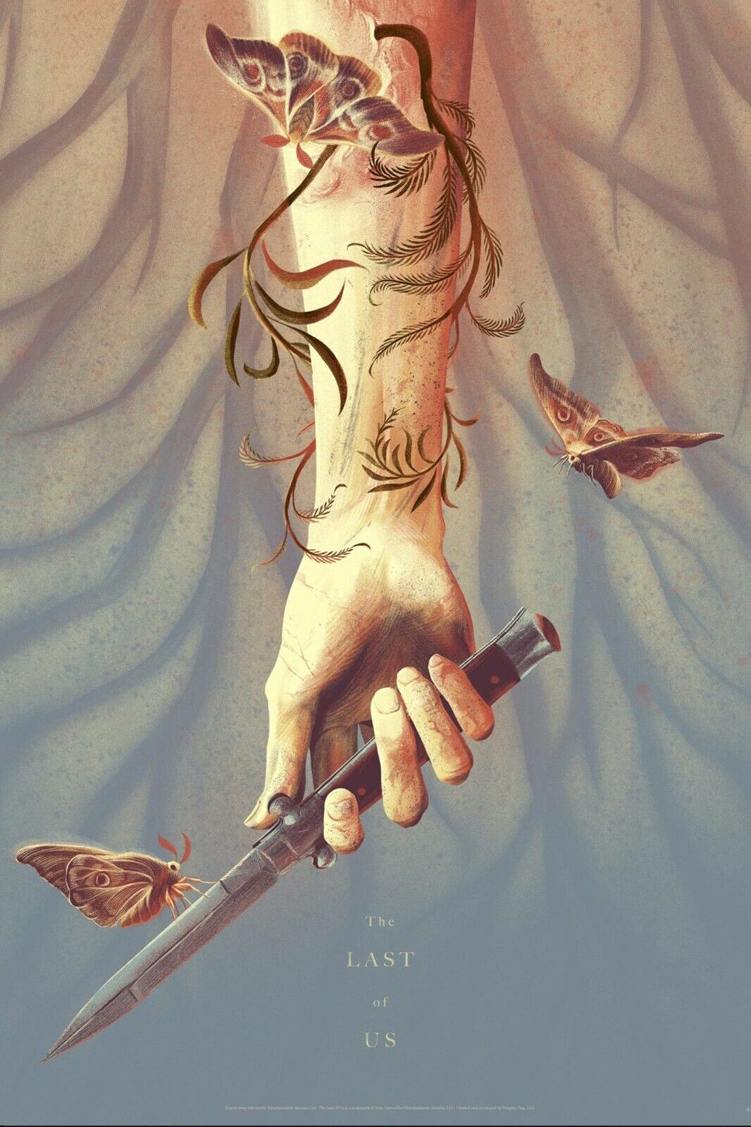 The Last Of Us Part Ii Ellie's Tattoo Poster