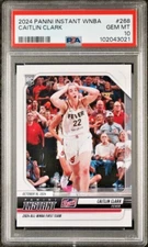 PSA 10 Caitlin Clark 2024 Panini Instant WNBA #268 RC - All-WNBA First Team