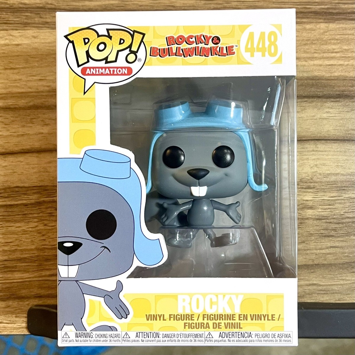【FUNKO WACKY WOBBLE】 ROCKY FUNKO WACKY WOBBLE】 ROCKY Rocky and Bullwinkle (2-Pack
