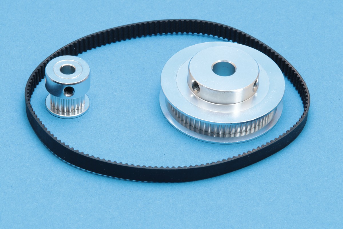 ZHaonan Zahnriemenscheibe 80 Zähne HTD 3M – Bohrung 8–25 Mm, Alu, Für Breite 9/10/15 Mm – Präzise & Stabil