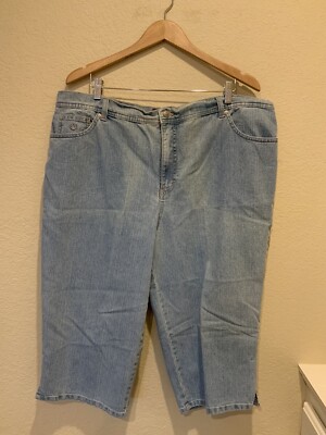 Women s Gloria Vanderbilt Amanda Capri Jeans 20W