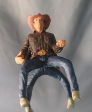 Schleich HORSE RIDER COWBOY Rodeo Man Human Retired