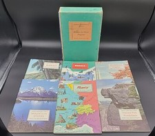 1956-1958 American Geographical Society Around The World Book Set