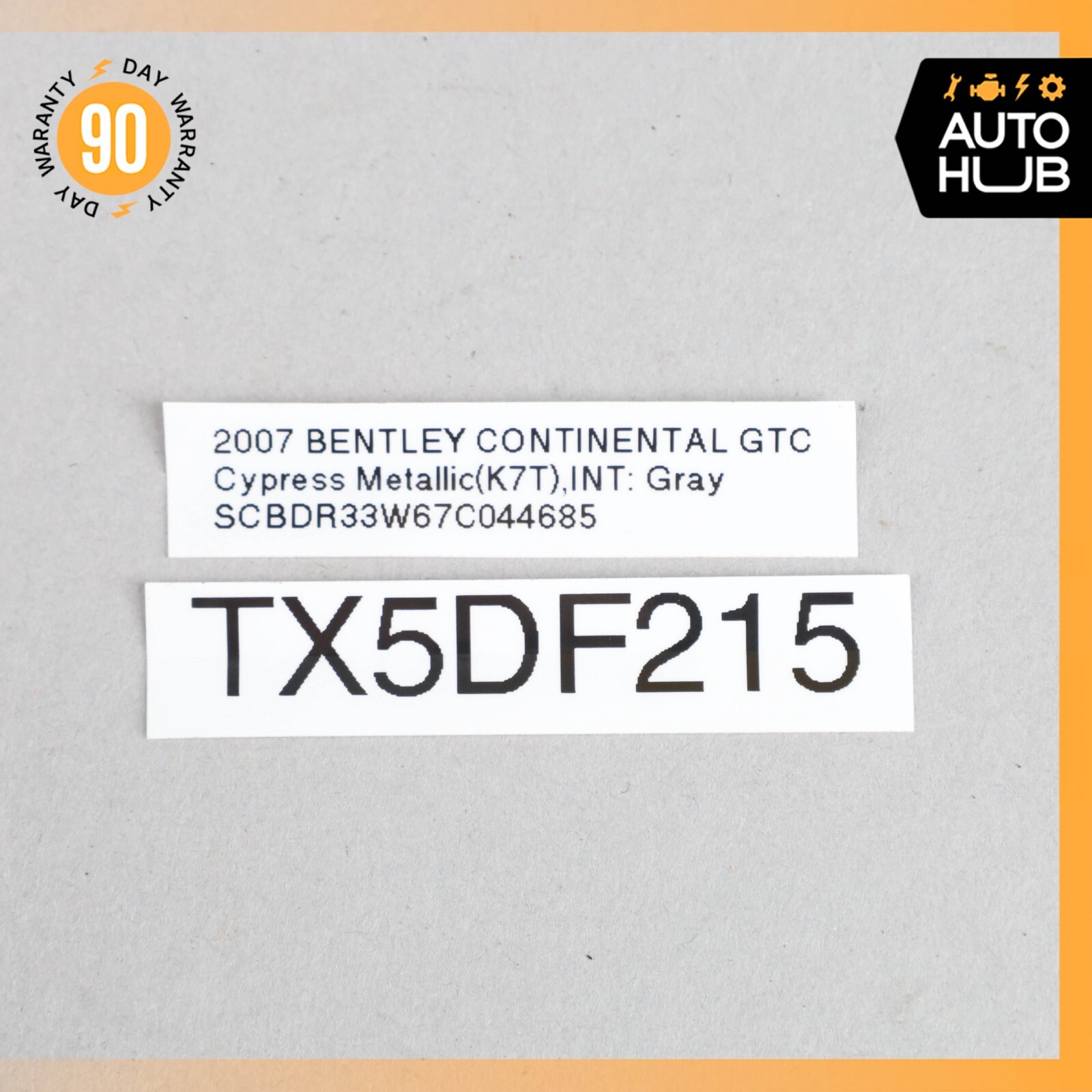 07-18 Bentley Continental GTC Rear Left Side Top Folding Roof Latch Lock OEM