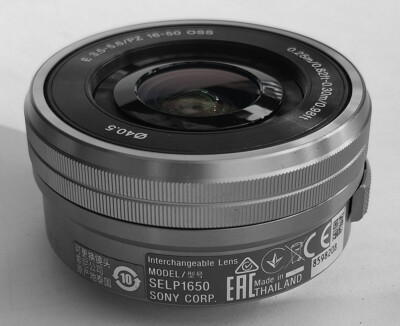 Genuine SELP1650 16-50mm F/3.5-5.6 PZ OSS Lens Silver For SONY E 
