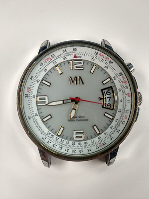 Solaruhr Funk Solar Uhr Meister Anker Meister Anker  World-timer-funk-solaruhr Bicolor Herren Online