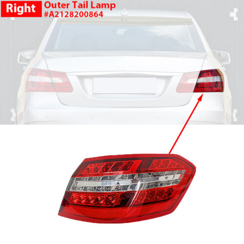 Right LED Outer Tail Rear Light Lamp For Mercedes E Class W212 Saloon 2009-2013 - Picture 2 of 14