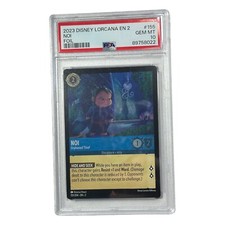 Disney Lorcana EN 2 Rise of the Floodborn Noi - Orphaned Thief 155 FOIL PSA 10