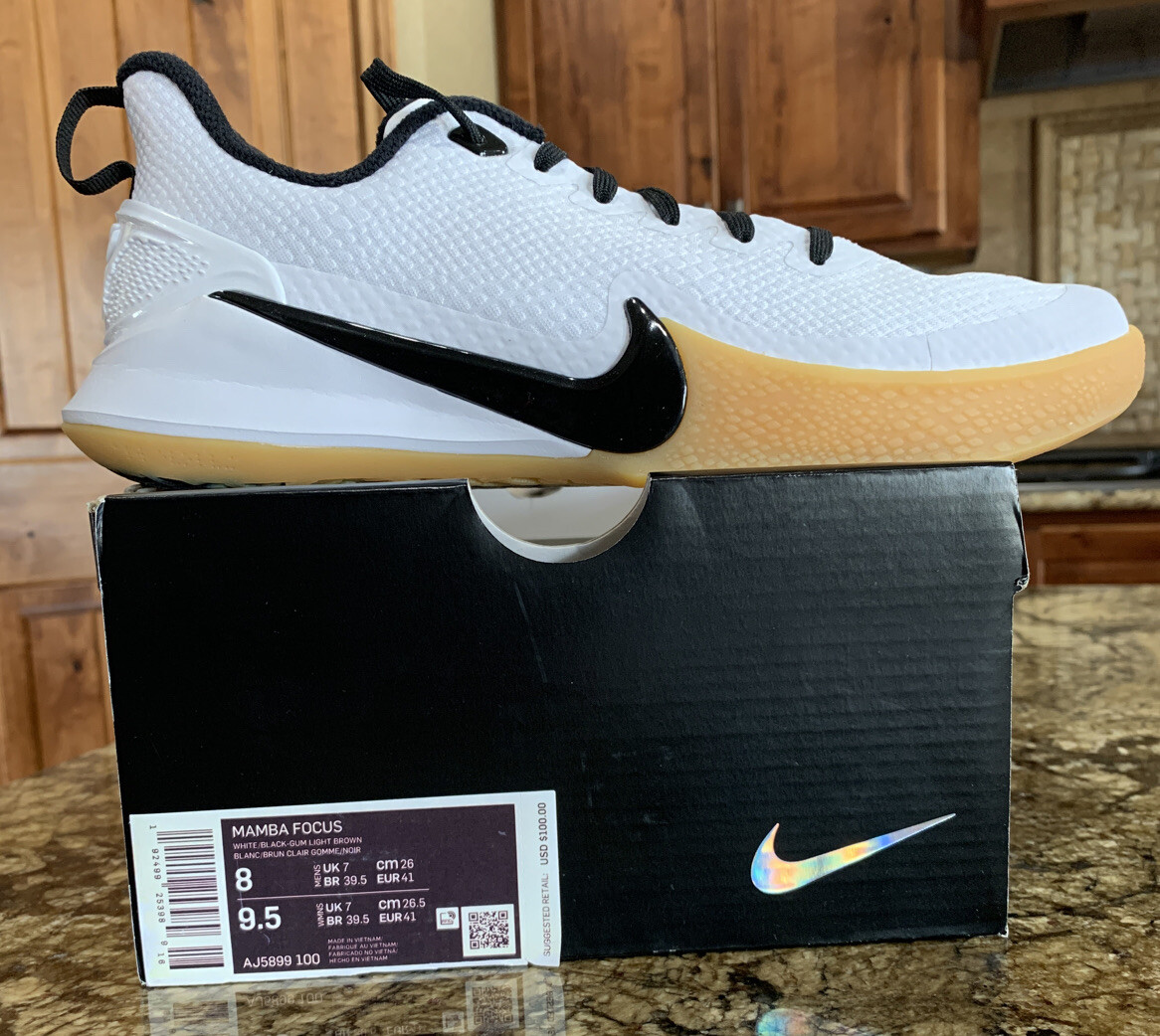 Nike Mamba Focus White Gum 2019 
