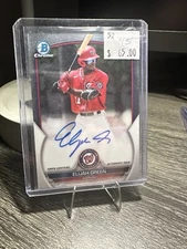 2023 Topps Chrome Prospect Auto Elijah Green CPA-EG  🔥⚾️