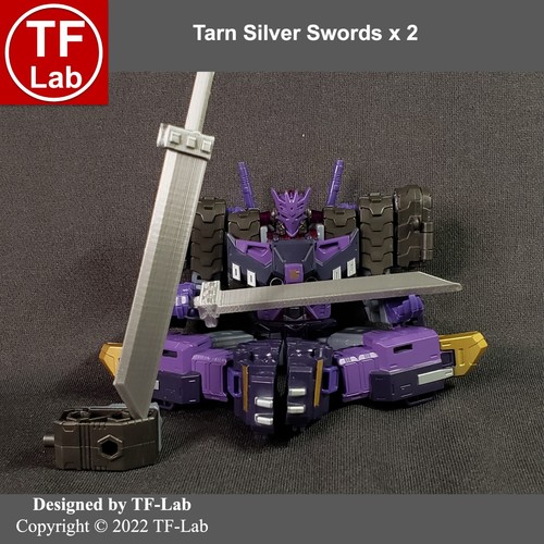 Silver Swords Upgrade Kit For Transformers Legacy Evolution Comic Universe Tarn - Picture 8 of 23