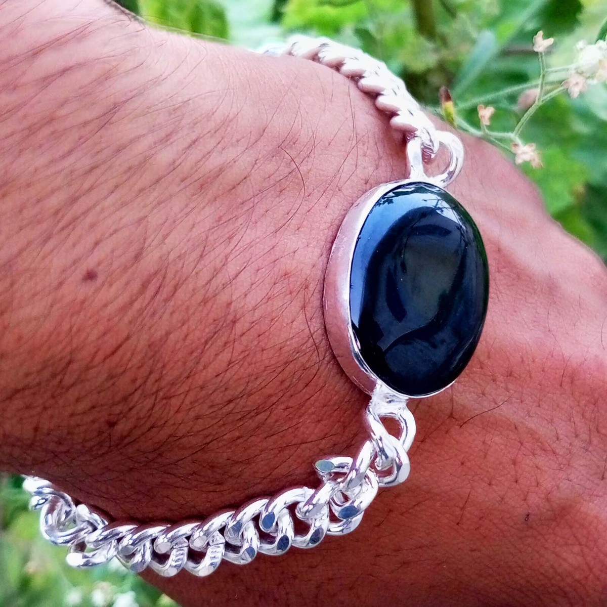 IKE アイケーイー BLACK ONYX BRACELET 012 [ _STAND FOR ] BLACK ONYX BRACELET - IKE Project ONLINE