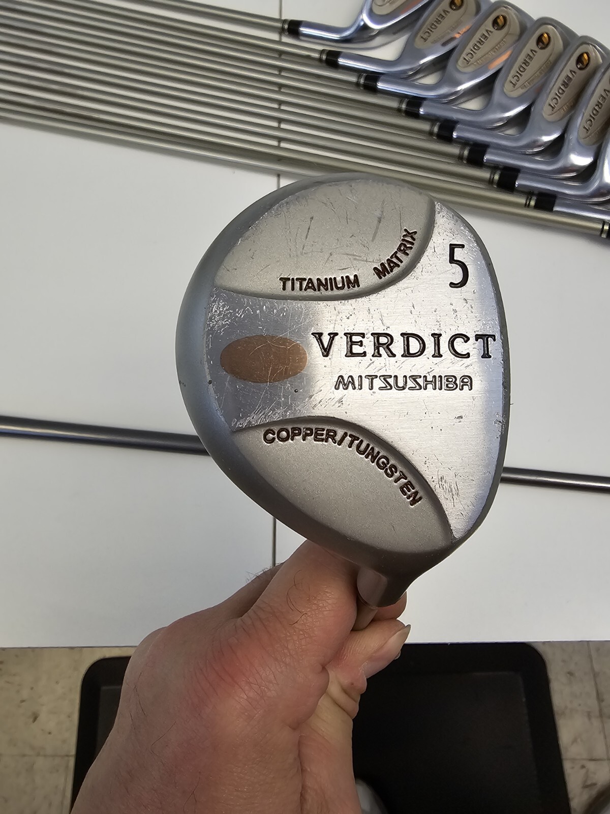 Mitsushiba Verdict Iron Set Golf Clubs 3,4,5,6,7,8,9,3,5,Putter