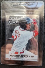 2013 PRIZM DRAFT PICKS #46 MOOKIE BETTS ROOKIE CARD RC BOSTON RED SOX DODGERS