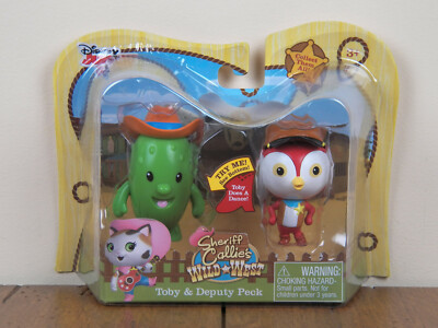 Sheriff Callie 2-Pack Toby & Deputy Peck 2.5'' Figure Doll Toy Sparky *BRAND NEW*