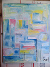 油画抽象艺术绘画| eBay