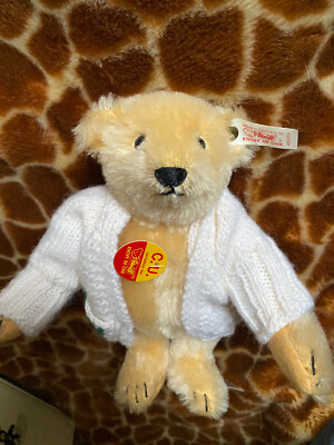 コレクション Steiff C.U. gathering bear with flag1995 1995 Steiff C.U. Teddy Bear 405259 limited - 1st CU convention