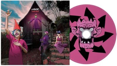 Gorillaz Cracker Island CD Thundercat, Tame Impala, Bad Bunny, Stevie Nicks, Ade
