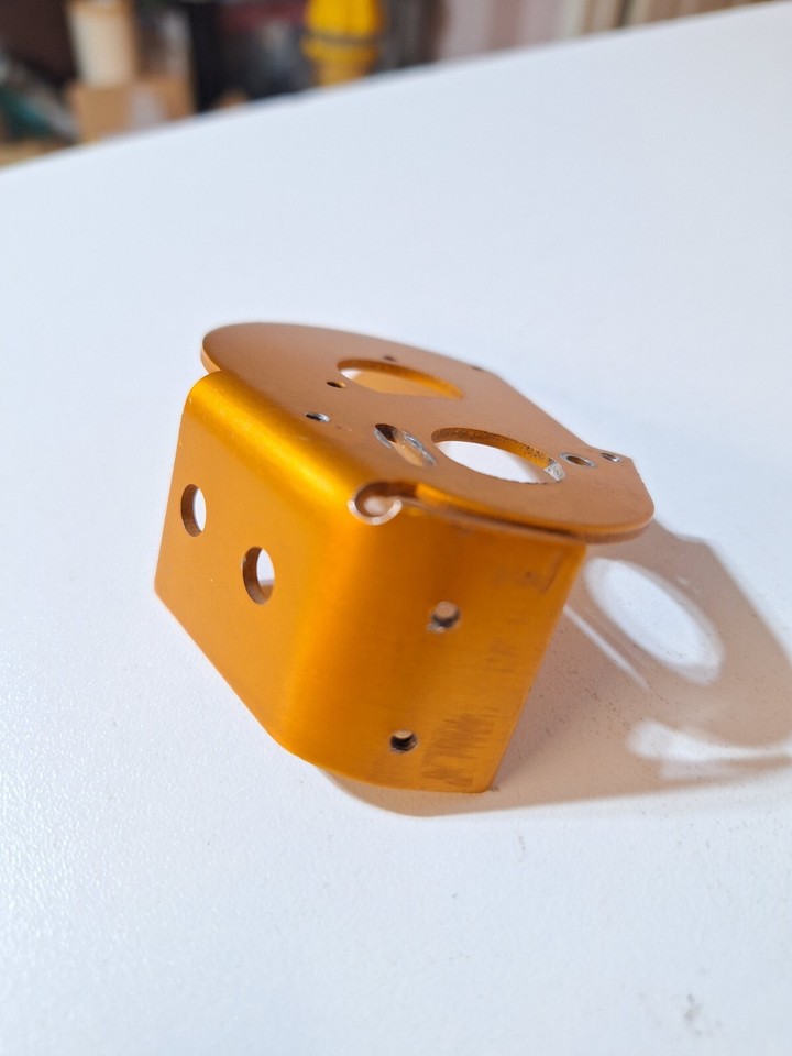 Vintage RC Team Associated RC10 Gold Pan Motor Mount Plate 6607 eBay