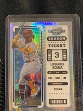 Luisangel Acuna 2023 Chronicles Contenders Optic Hyper #64/75 - Mets
