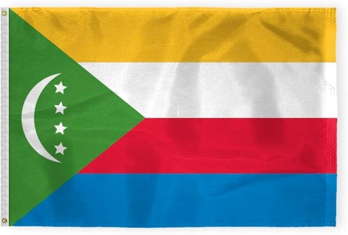 AGAS Komoren Flagge - Multi Variation - International Flags - Bild 8 von 13