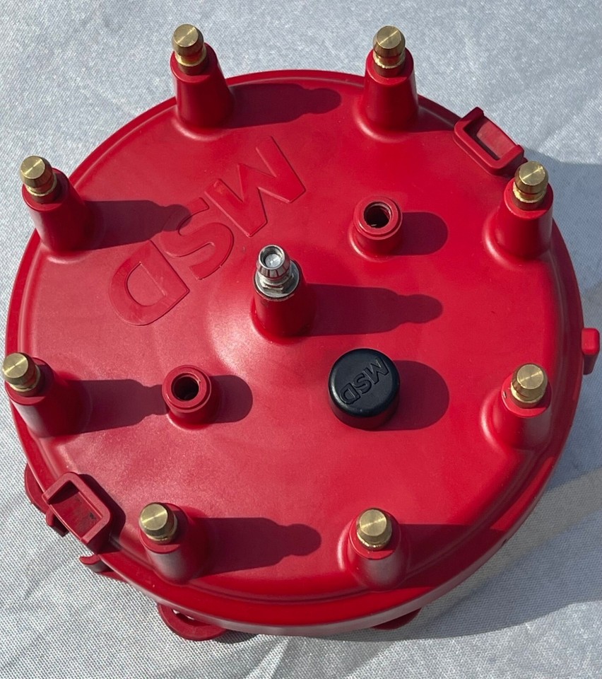 MSD Ford V8 Red Distributor Cap 8408 eBay