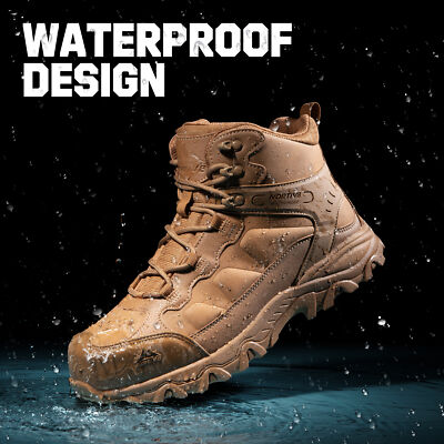 Steel Toe Shoes Men NORTIV Men's Waterproof Steel Toe Boots Work