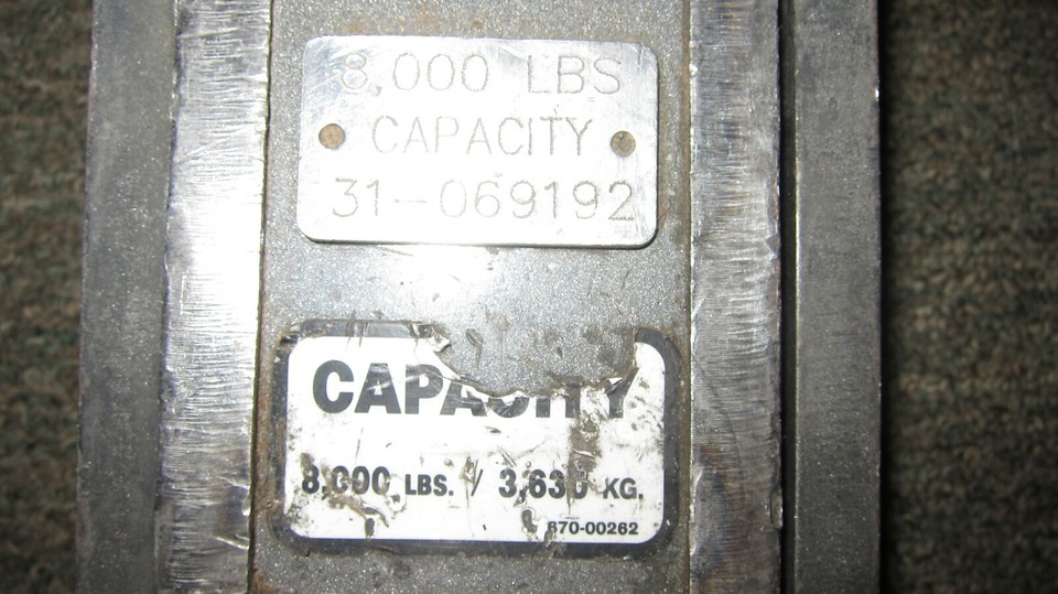 GRAY FLJ400C Forklift Jack 8000 CAPACITY FREE SHIPPING eBay