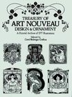 Treasury of Art Nouveau Design & Ornament (Dover Pictorial Archive) by