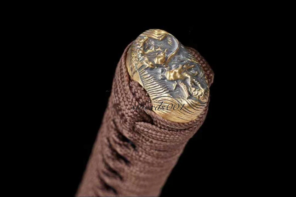 Sharp Clay Tempered T10 Steel Japanese Sword Katana Hand Polished Real Hamon - Image 3 of 4